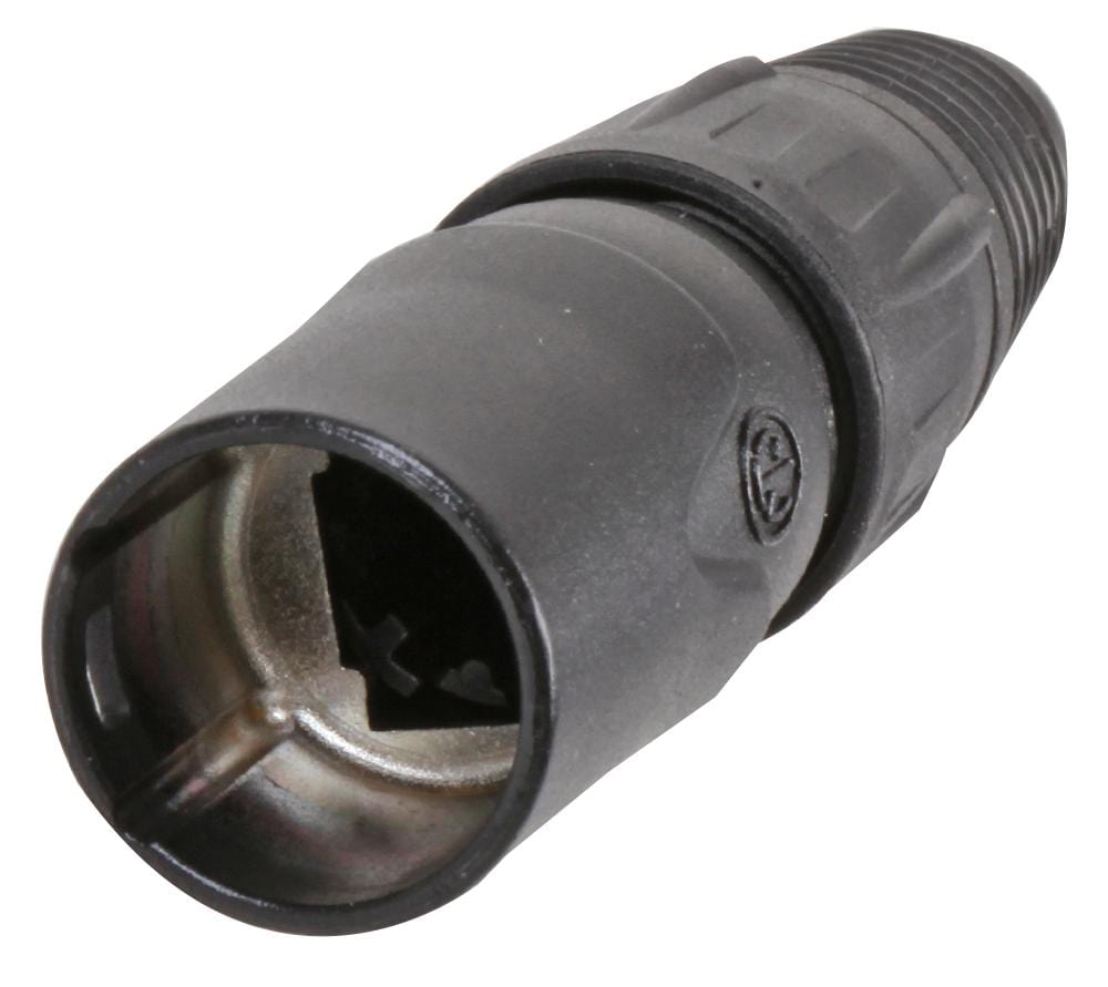 NEUTRIK Plugs & Jacks NE8MX-B-1 ETHERCON CABLE HOUSING BLACK NEUTRIK 3014317 NE8MX-B-1