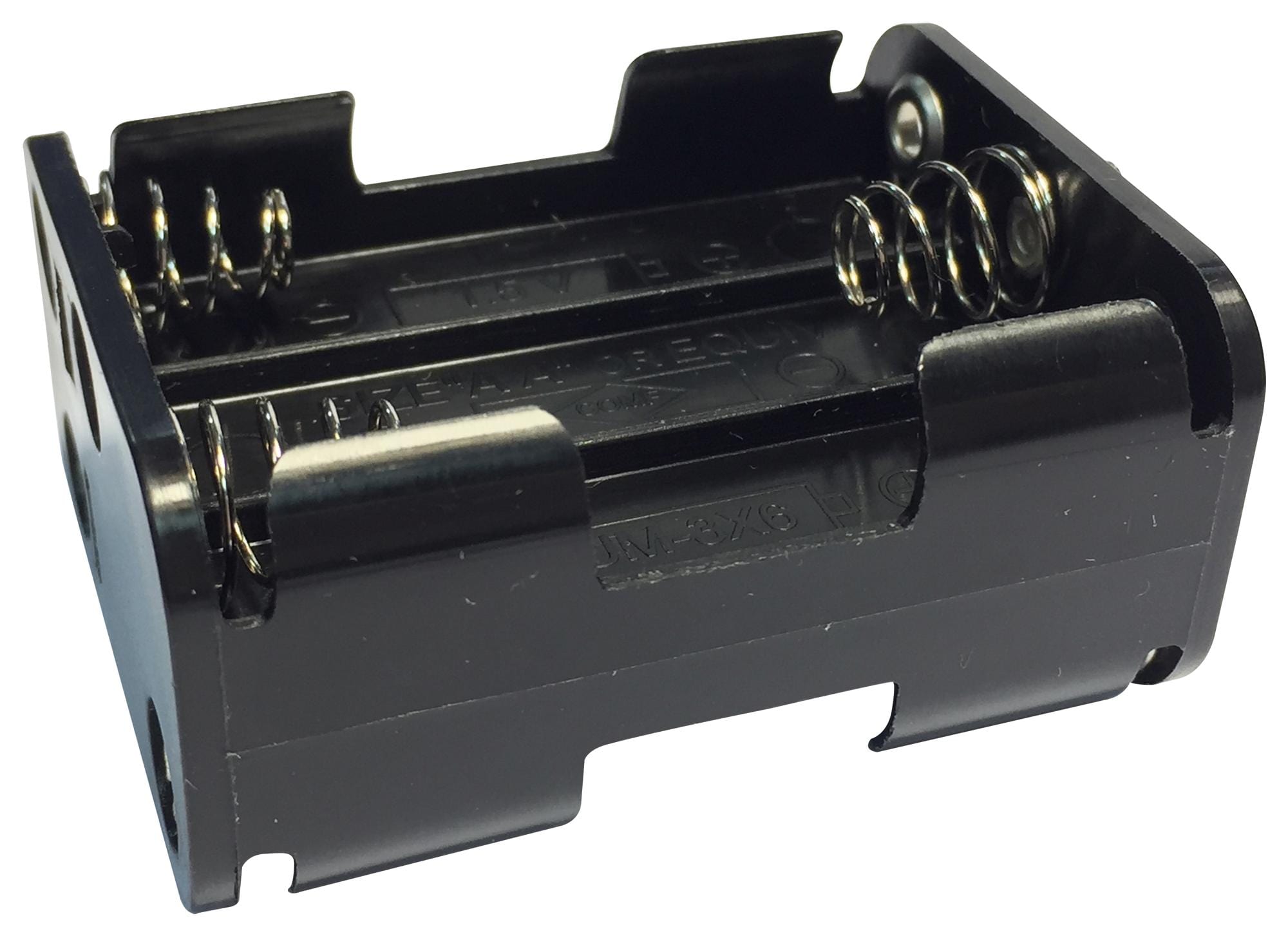 PRO ELEC Battery Holders PE000027 BATTERY HOLDER, AA SIZE, SNAP ON PRO ELEC 2902124 PE000027