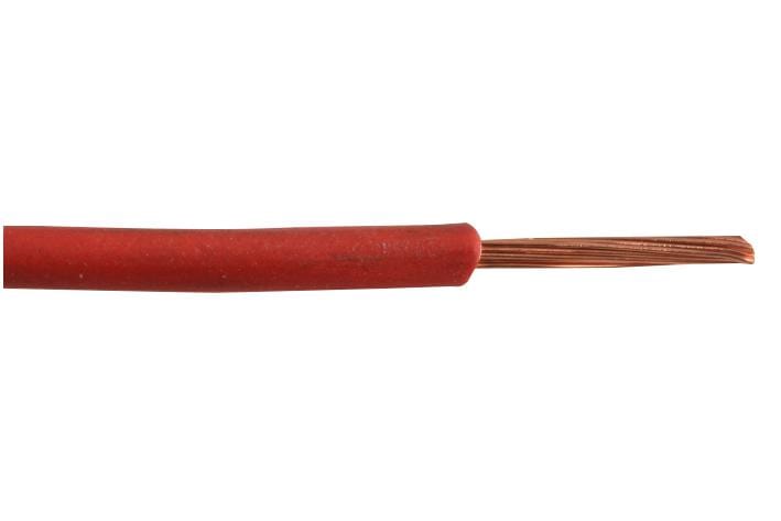 PRO ELEC Single Wire PEL01803 CBL SINGLE CORE H05Z-K 0.50MM RED 100M PRO ELEC 3472819 PEL01803
