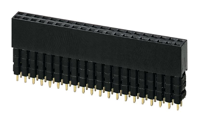 PHOENIX CONTACT Embedded Development Kit Accessories PSTD 0,65X0,65/40-2,54 SOCKET STRIP, RASPBERRY PI PHOENIX CONTACT 2550733 PSTD 0,65X0,65/40-2,54