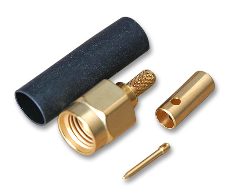 RADIALL RF/Coax Connectors R125076000 RF COAXIAL, SMA, STRAIGHT PLUG, 50OHM RADIALL 4194676 R125076000