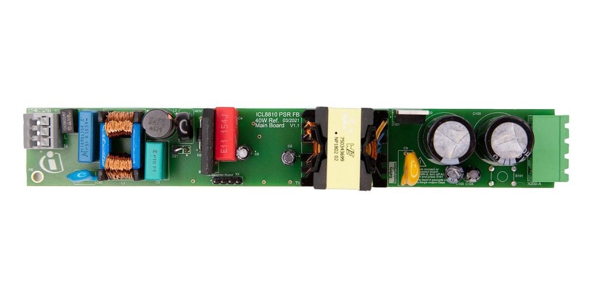 INFINEON Application Specific & Reference Design Kits REFICL8810LED42WPSRTOBO1 REF DESIGN BOARD, HPF FLYBACK CONVERTER INFINEON 3794558 REFICL8810LED42WPSRTOBO1