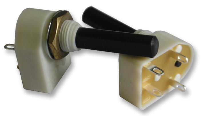 LORLIN Rotary RMS1130 ROTARY SWITCH, DPST, PCB TERMINAL LORLIN 1360551 RMS1130