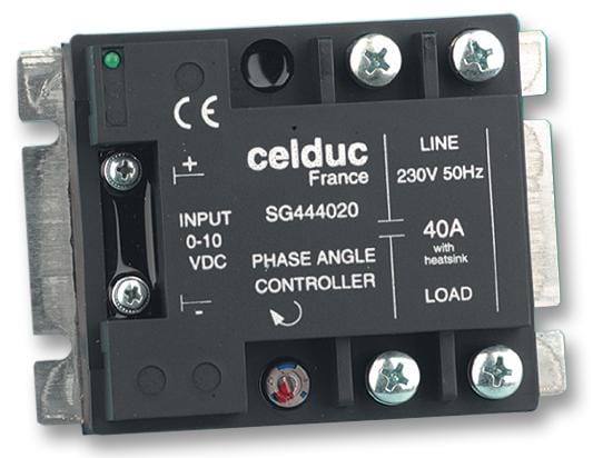 CELDUC Triac Trigger Modules SG444020 CONTROLLER, PHASE ANGLE, 40A CELDUC 3996244 SG444020