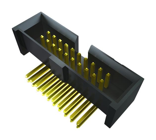 SAMTEC Wire-to-Board SHF-105-01-L-D-RA CONNECTOR, HEADER, 10POS, 2ROW, 1.27MM SAMTEC 2505002 SHF-105-01-L-D-RA