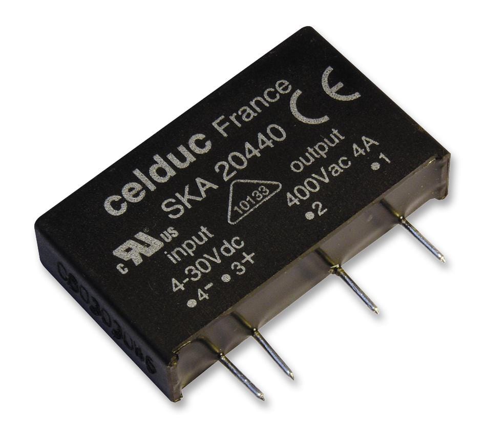 CELDUC Solid State Relays SKA20460 SSR, 5-30V, 4A CELDUC 2251794 SKA20460