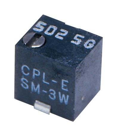 NIDEC COPAL ELECTRONICS Potentiometers / Trimming SM-3TW203 TRIMMER POT, CERMET, 20K, 11TURN, SMD NIDEC COPAL ELECTRONICS 2857006 SM-3TW203