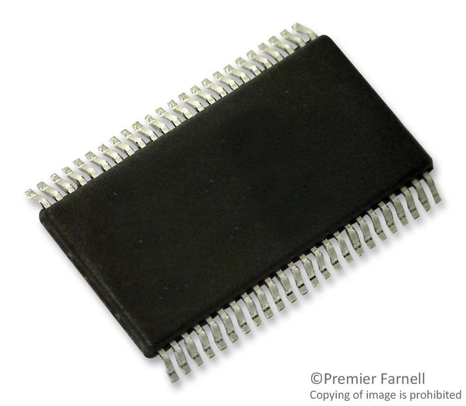 TEXAS INSTRUMENTS Universal Bus Functions SN74CBTD16210DGGR FET BUS SWITCH, 20BIT, TSSOP-48 TEXAS INSTRUMENTS 3121002 SN74CBTD16210DGGR