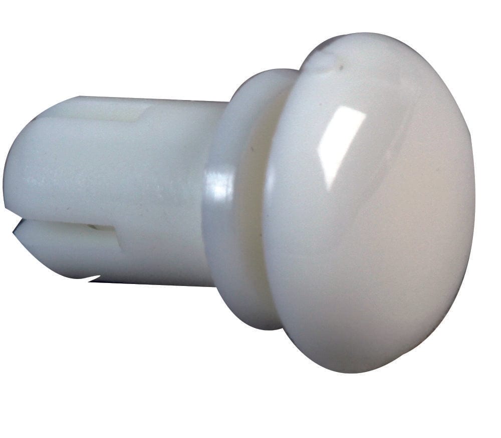 ESSENTRA COMPONENTS Plastic SR 4100W SNAP RIVET, NYLON 6, 4.1MM, WHITE ESSENTRA COMPONENTS 2914490 SR 4100W