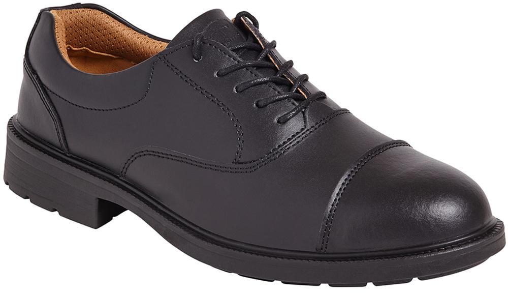 STERLING STEEL Shoes SS501CM 7 SAFETY SHOE, OXFORD, BLACK, SIZE 7 STERLING STEEL 3376615 SS501CM 7
