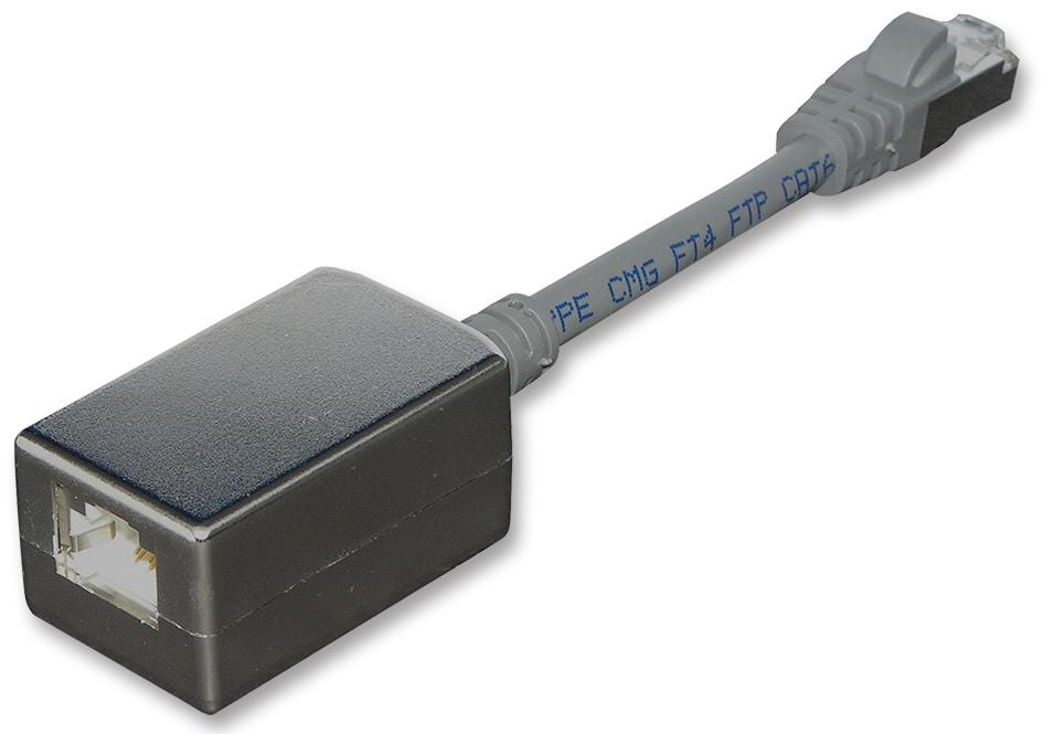 TUK Network Cables STS PORTSAVER, CAT6, 100MM, SILVER TUK 2414775 STS