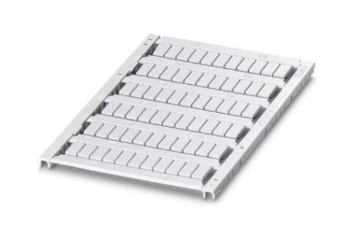 PHOENIX CONTACT Terminal Block Markers UCT5-TM 5 MARKER STRIP, BLANK, WHITE, TB PHOENIX CONTACT 3242799 UCT5-TM 5