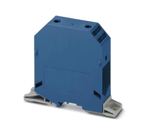 PHOENIX CONTACT DIN Rail Mount UKH 150-F BU DINRAIL TERMINAL BLOCK, 2WAY, BLU PHOENIX CONTACT 3241185 UKH 150-F BU