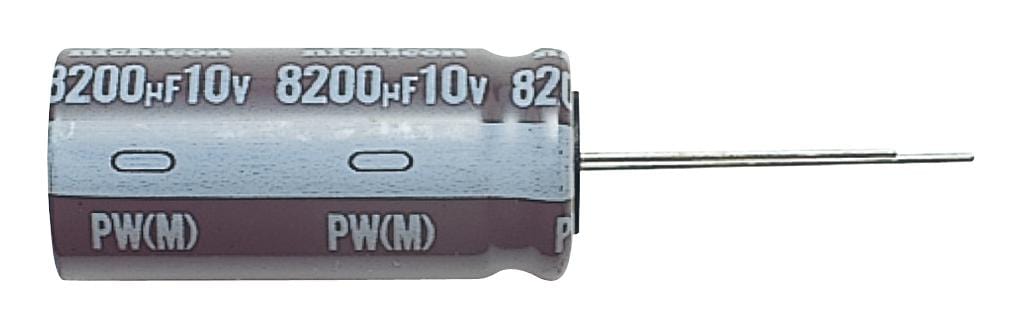 NICHICON Aluminium Electrolytic Capacitors - Leaded UPW1J4R7MDD1TD CAP, 4.7µF, 63V, 20% NICHICON 2841923 UPW1J4R7MDD1TD