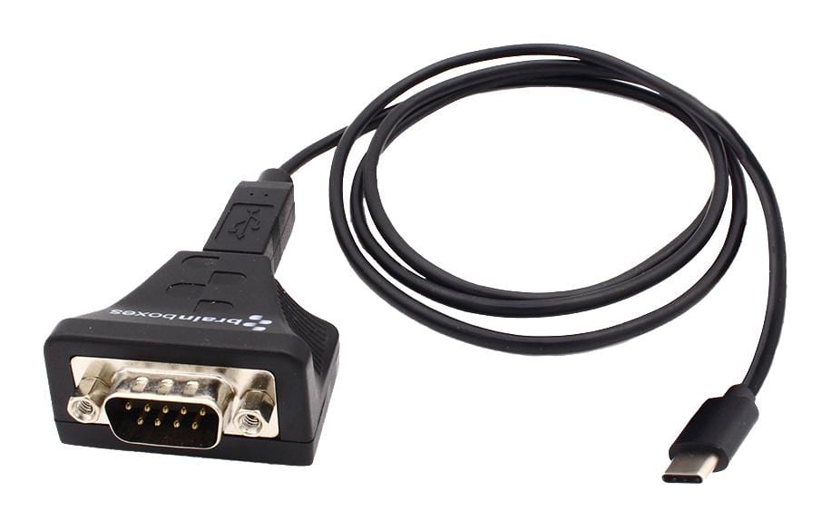 BRAINBOXES Converters/Interfaces US-759 CONVERTER, USB TO RS-232 SERIAL BRAINBOXES 3780425 US-759