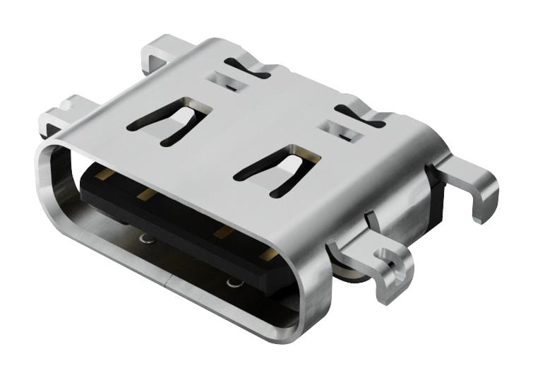 GCT (GLOBAL CONNECTOR TECHNOLOGY) USB Connectors USB4520-03-1-A USB CONN, 2.0 TYPE C, R/A RCPT, 16POS GCT (GLOBAL CONNECTOR TECHNOLOGY) 3819291 USB4520-03-1-A