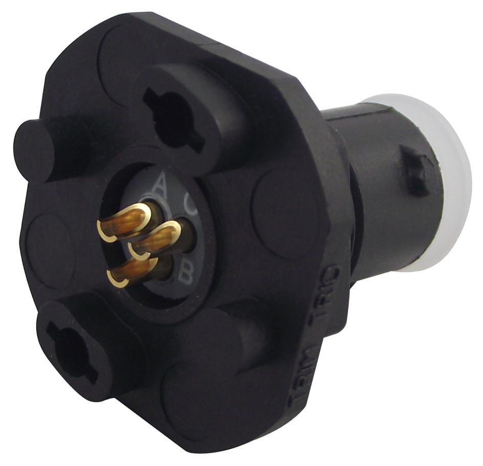 SOURIAU-SUNBANK / EATON Industrial Circular UTS78E3P RECEPTACLE, HISEAL, SIZE8, 3WAY, PIN SOURIAU-SUNBANK / EATON 1795904 UTS78E3P