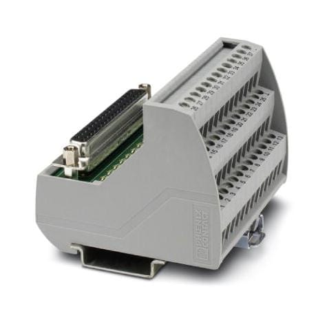 PHOENIX CONTACT Controllers VIP-3/SC/D37SUB/F/LED PASSIVE MODULE, 37POS, 24VDC, SCREW PHOENIX CONTACT 3257001 VIP-3/SC/D37SUB/F/LED
