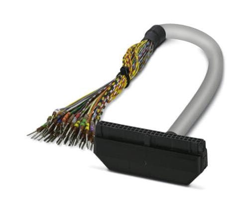 PHOENIX CONTACT I/O Cable Assemblies VIP-CAB-FLK50/FR/OE/0,14/4,0M ROUND CABLE, 50 POS, 4M, CONTROLLER PHOENIX CONTACT 3260251 VIP-CAB-FLK50/FR/OE/0,14/4,0M