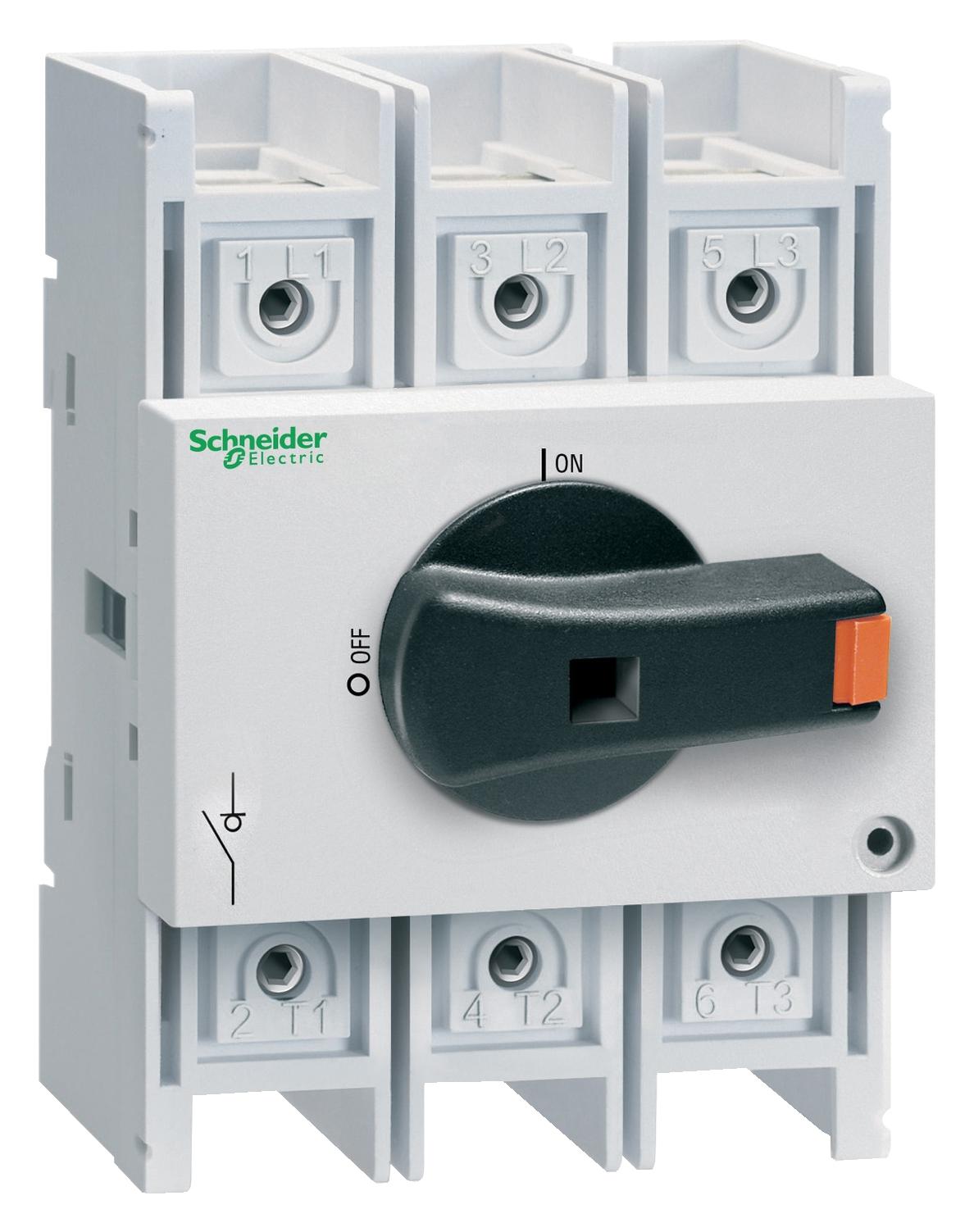 SCHNEIDER ELECTRIC Contact Blocks VLS3P125R2 DISCONNECTOR SW BODY, 3P, 125A, 690V SCHNEIDER ELECTRIC 3406340 VLS3P125R2