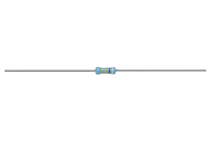 VISHAY Through Hole Resistors VR25000001004JR500 RES, 1M, 0.25W, AXIAL, METAL FILM VISHAY 3357795 VR25000001004JR500