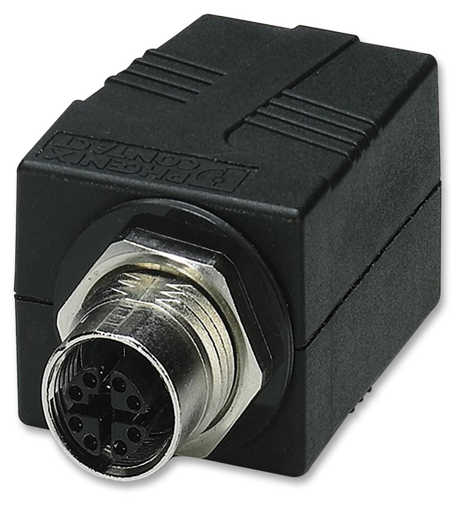 PHOENIX CONTACT Inter-Series adapters VS-BH-M12FSX-10G-RJ45/180 ADAPTOR, M12 TO RJ45, STRAIGHT, 8 WAY PHOENIX CONTACT 2366109 VS-BH-M12FSX-10G-RJ45/180