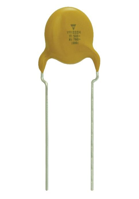 VISHAY Ceramic Suppression Capacitors VY2680K29Y5SS6TV7 CAP, 68PF, 10% VISHAY 2507763 VY2680K29Y5SS6TV7
