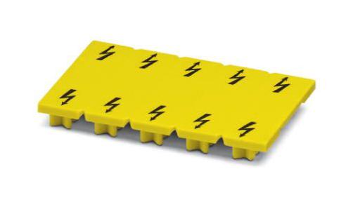 PHOENIX CONTACT Terminal Block Markers WS UT 4 WARNING SIGN LABEL, 6.15MM, UT TB PHOENIX CONTACT 3243026 WS UT 4