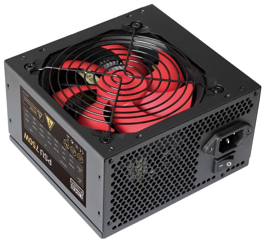 LMS DATA Enclosed - Single Output X750 PSU, 750W ATX LMS DATA 3403053 X750