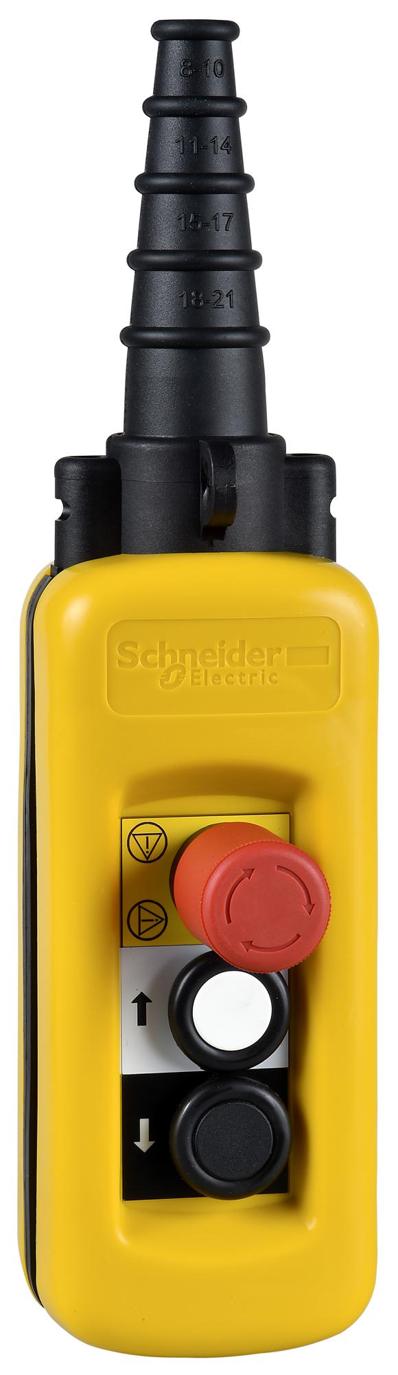 SCHNEIDER ELECTRIC Pendant XACA2814 PENDANT SW, DPST-NC/SPST-NO, 3WAY, 3A SCHNEIDER ELECTRIC 3108137 XACA2814