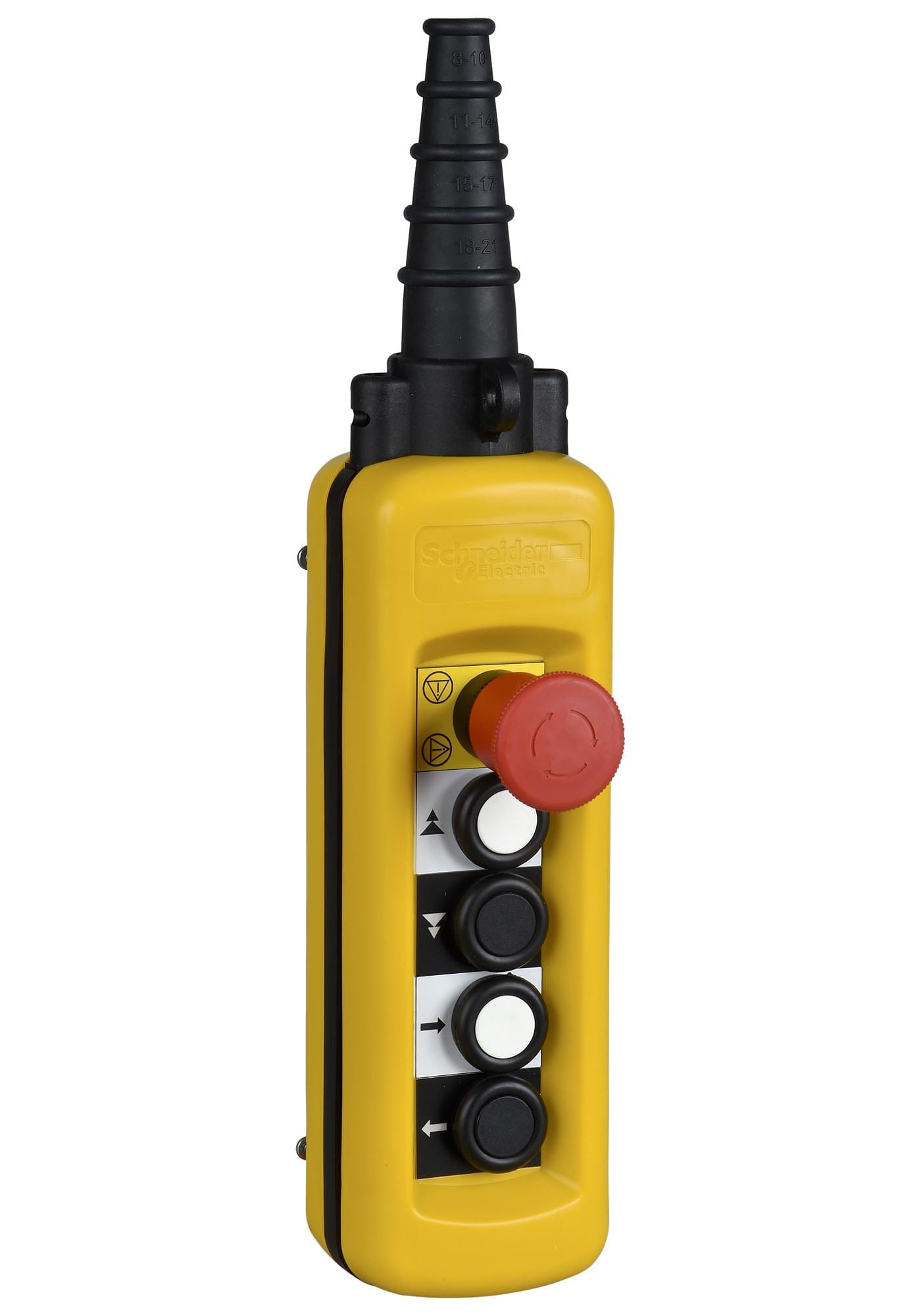 SCHNEIDER ELECTRIC Pendant XACA49131 PENDANT SW, 4PST-NC/DPST-NO, 5WAY, 3A SCHNEIDER ELECTRIC 3108154 XACA49131