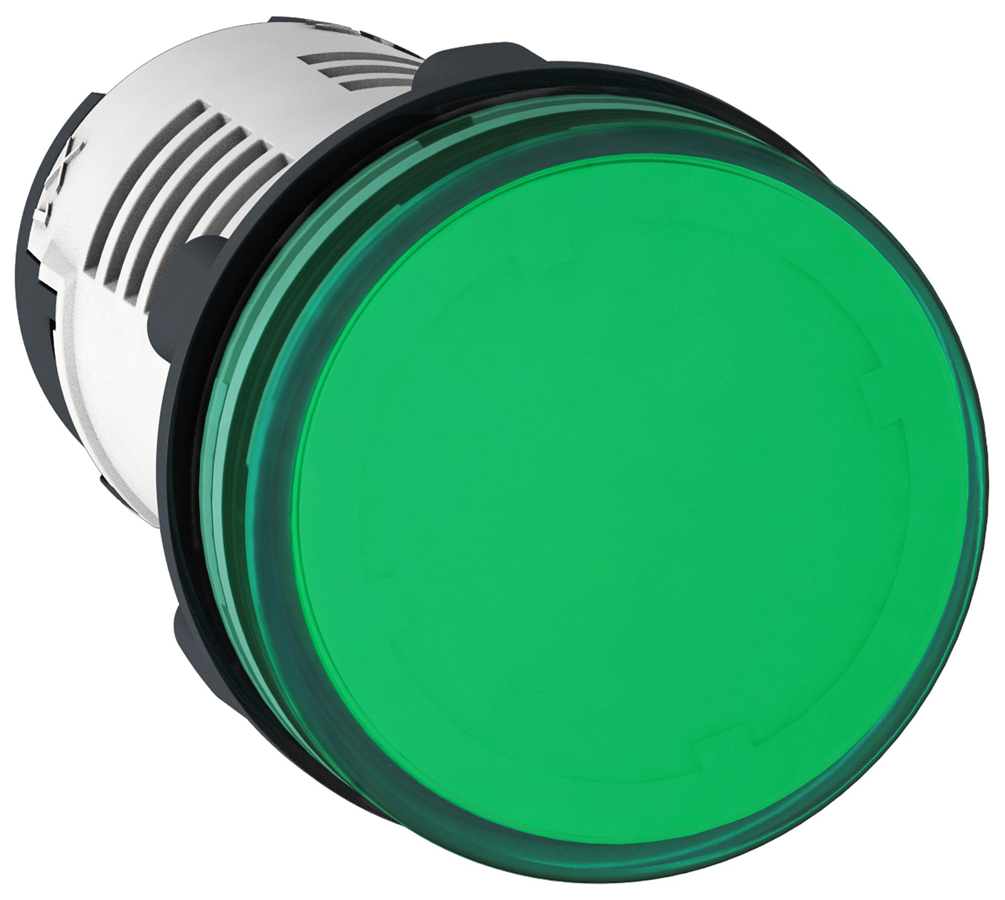 SCHNEIDER ELECTRIC Panel Indicators XB7EV03MP LED PANEL INDICATOR, 22MM, GRN, 230VAC SCHNEIDER ELECTRIC 3111068 XB7EV03MP