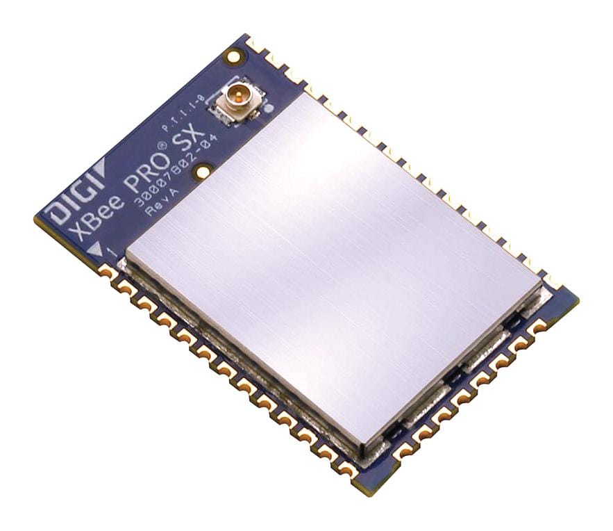 DIGI INTERNATIONAL RF Transceivers - Sub 2.4GHz XB8X-DMUS-001 RF MODULE, 863-870 MHZ, -106DBM, U.FL DIGI INTERNATIONAL 3529951 XB8X-DMUS-001