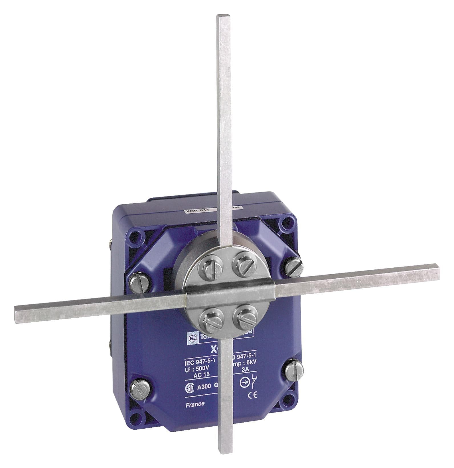 TELEMECANIQUE SENSORS Limit Switch XCRE58 LIMIT SW, ROD LEVER, DPST-NO/NC, 3A TELEMECANIQUE SENSORS 3130554 XCRE58