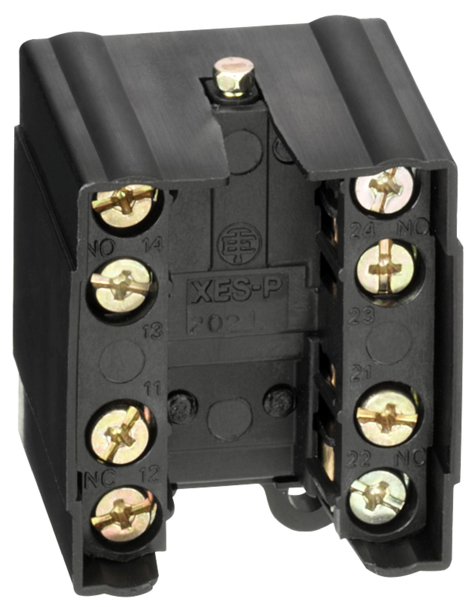 TELEMECANIQUE SENSORS Contact Blocks XESP3021 LIMIT SWITCH CONTACT BLOCK, 2POLE, CLAMP TELEMECANIQUE SENSORS 3130740 XESP3021