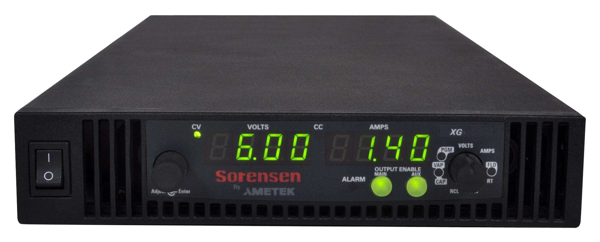 AMETEK PROGRAMMABLE POWER Bench Top Power Supplies XG 100-8.5R POWER SUPPLY, PROG, 8.5A, 100V, 860W AMETEK PROGRAMMABLE POWER 3295122 XG 100-8.5R