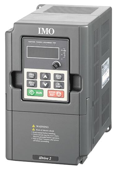 IMO PRECISION CONTROLS AC XKL-150-43 INVERTER, 3-PHASE, 1.5KW, 440V, 4.2/4.3A IMO PRECISION CONTROLS 2519757 XKL-150-43