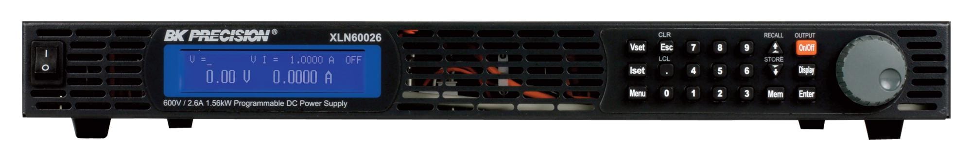 B&K PRECISION Bench Top Power Supplies XLN15010 DC POWER SUPPLY, PROG, 1CH, 150V, 10.4A B&K PRECISION 2788009 XLN15010