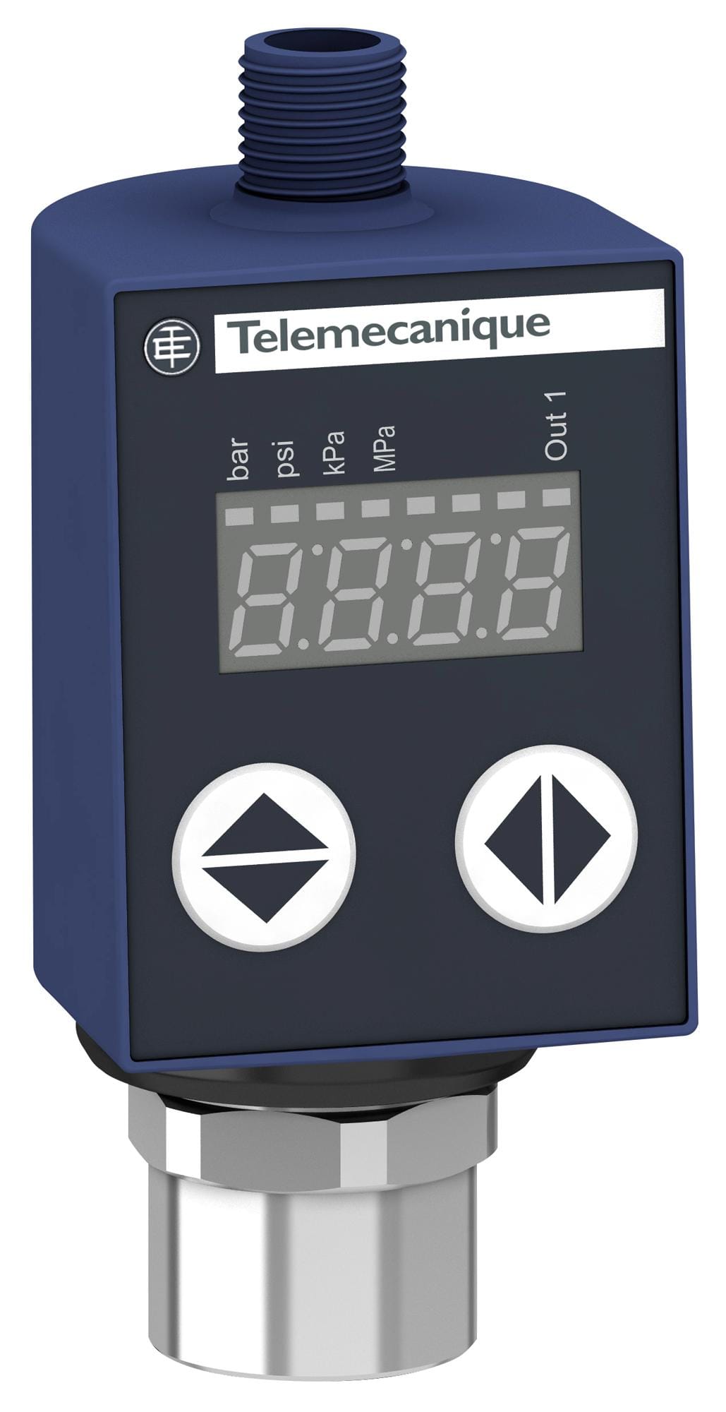 TELEMECANIQUE SENSORS Transducer XMLRM01G1P75 PRESSURE SENSOR, 0BAR, G1/4 TELEMECANIQUE SENSORS 3131049 XMLRM01G1P75