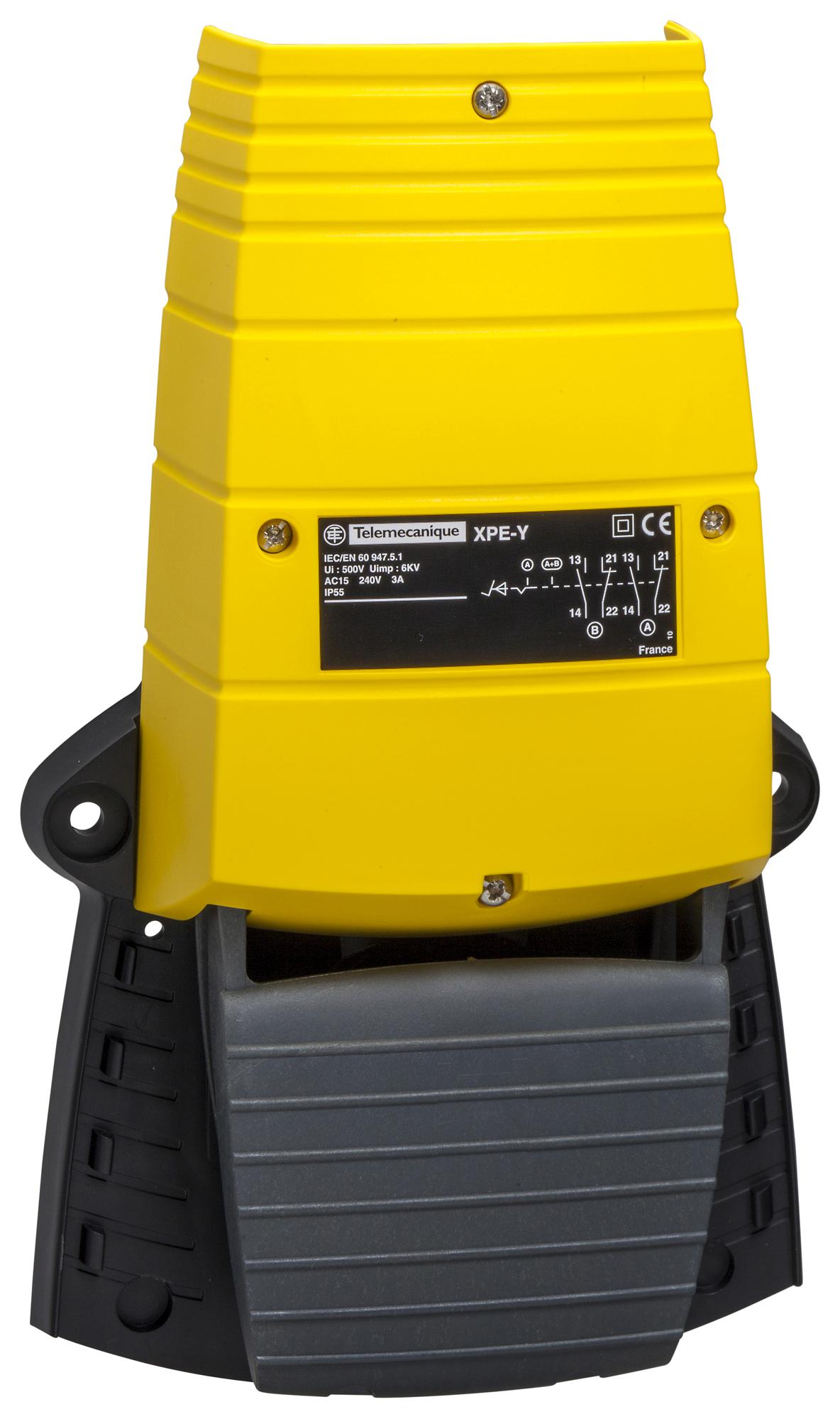 SCHNEIDER ELECTRIC Foot XPEY110 FOOT SWITCH, SPST-NO/NC, 3A, 240V SCHNEIDER ELECTRIC 3111899 XPEY110