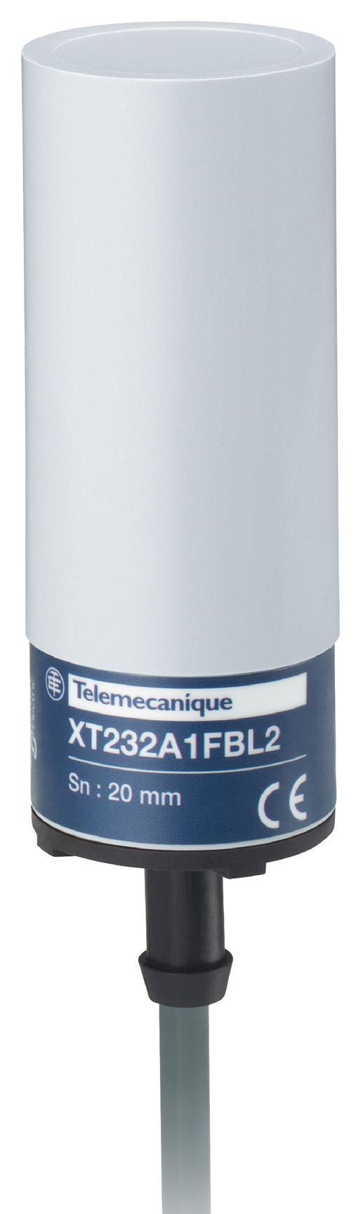 TELEMECANIQUE SENSORS Capacitive XT232A1FBL2 CAPACITIVE PROXIMITY SENSOR, 20MM, 24V TELEMECANIQUE SENSORS 3131134 XT232A1FBL2