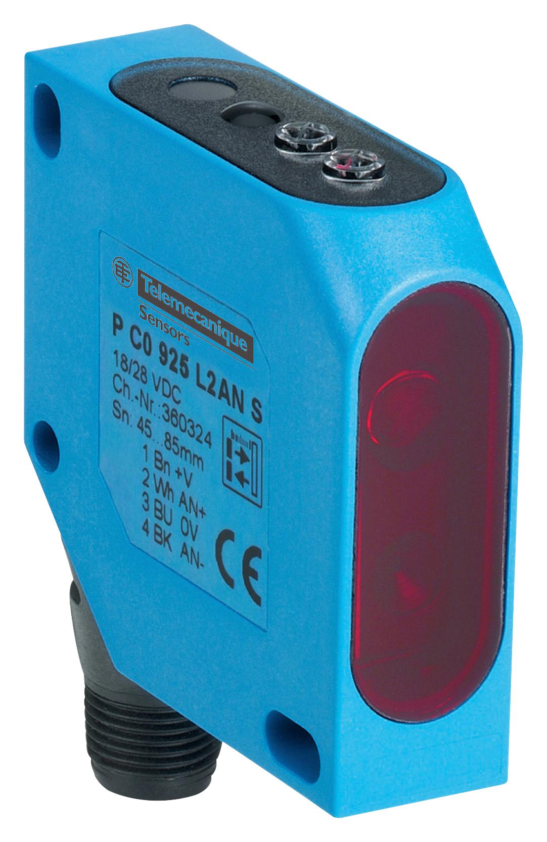 SCHNEIDER ELECTRIC Laser XUYPCO925L1ANSP LASER PHOTO-ELECTRIC SENSOR, 60MM, 24VDC SCHNEIDER ELECTRIC 3129558 XUYPCO925L1ANSP