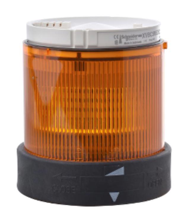 SCHNEIDER ELECTRIC Visual Signal Indicator Units XVBC2B5D VISUAL SIGNAL UNIT, STEADY, 70MM, ORANGE SCHNEIDER ELECTRIC 3116002 XVBC2B5D