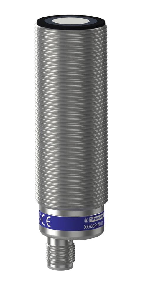 SCHNEIDER ELECTRIC Ultrasonic XXS30S1AM12 ULTRASONIC SENSOR, 1M, 120KHZ, CURRENT SCHNEIDER ELECTRIC 3804332 XXS30S1AM12