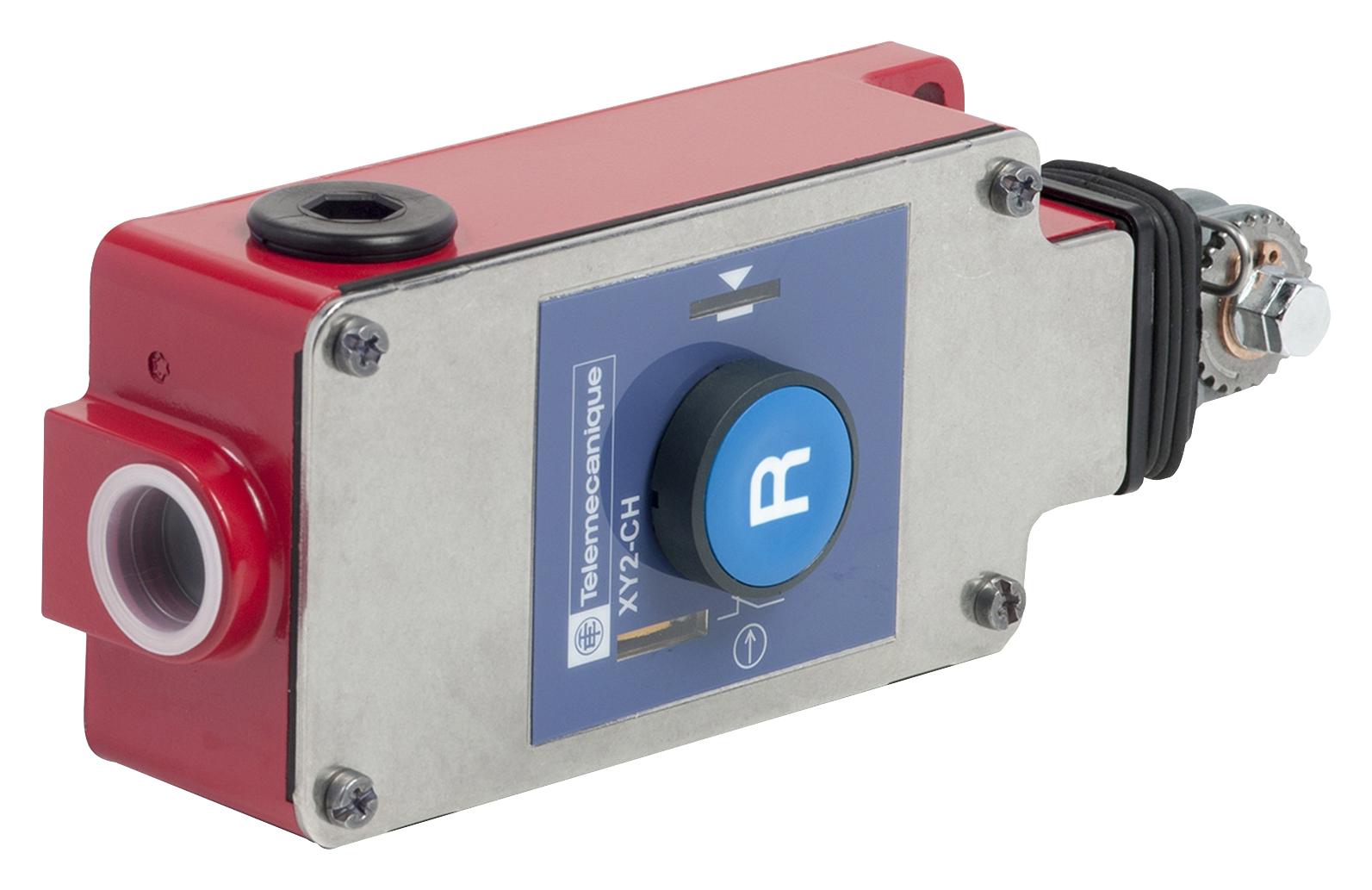 TELEMECANIQUE SENSORS Grabwire XY2CH13170H7 GRABWIRE SWITCH, DPST-NC, 3A, 240V TELEMECANIQUE SENSORS 3212706 XY2CH13170H7