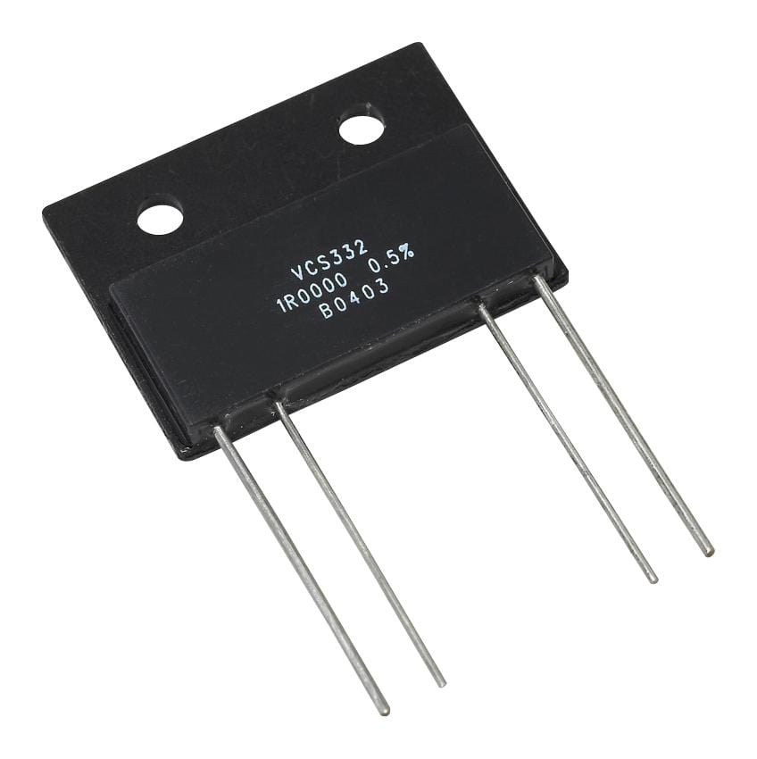VISHAY FOIL RESISTORS Current Sense Resistors - Through Hole Y14675R00000B9L CURRENT SENSE RES, 5R, 0.1%, 10W, SIP VISHAY FOIL RESISTORS 2820559 Y14675R00000B9L