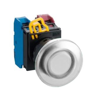IDEC illuminated YW1L-A4E10QM3PW PB SWITCH, SPST-NO, 240VAC, SCREW, WHITE IDEC 2833746 YW1L-A4E10QM3PW