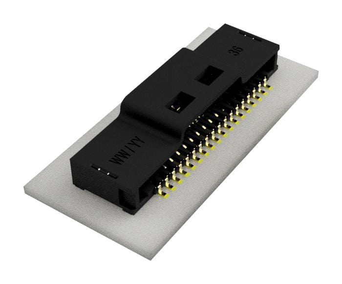 AMPHENOL LTW FFC/FPC ZA-40AFRS-BA0001 CONN, FFC/FPC, 40POS, 2ROW, 0.9MM AMPHENOL LTW 3680249 ZA-40AFRS-BA0001