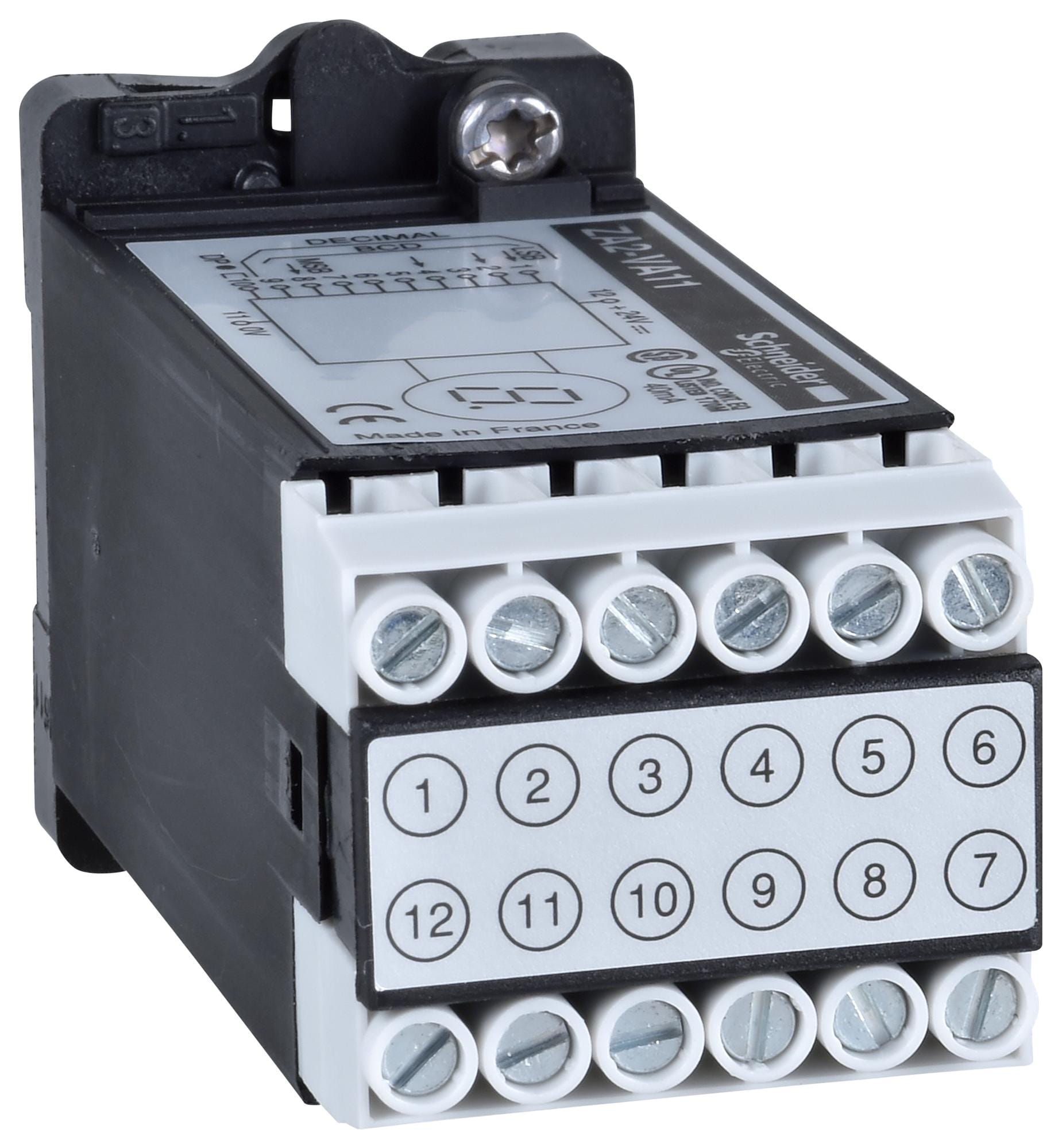 SCHNEIDER ELECTRIC Modules ZA2VA11 DIGITAL DISPLAY BODY, PANEL SCHNEIDER ELECTRIC 3215333 ZA2VA11