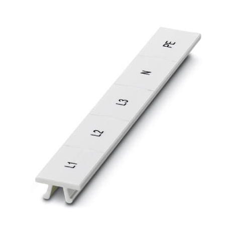 PHOENIX CONTACT Terminal Block Markers ZB 16,LGS:L1-N,PE MARKER STRIP, L1/L2/L3/N/PE, 16.3MM, WHT PHOENIX CONTACT 3242931 ZB 16,LGS:L1-N,PE